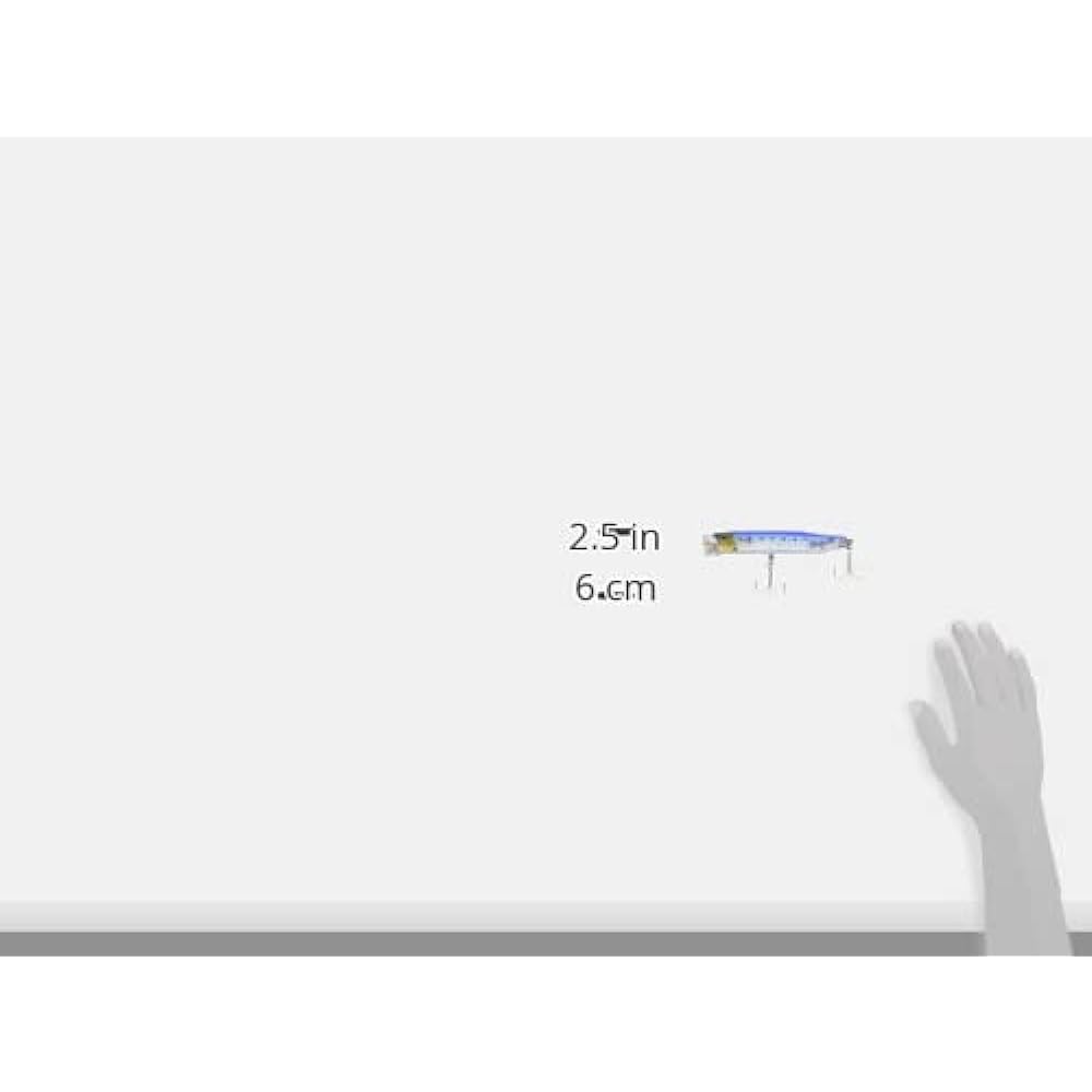 TackleHouse Popper Contact Feed Diving Wobbler 135mm 42g Clear Sardine #19 CFDW135 Lure