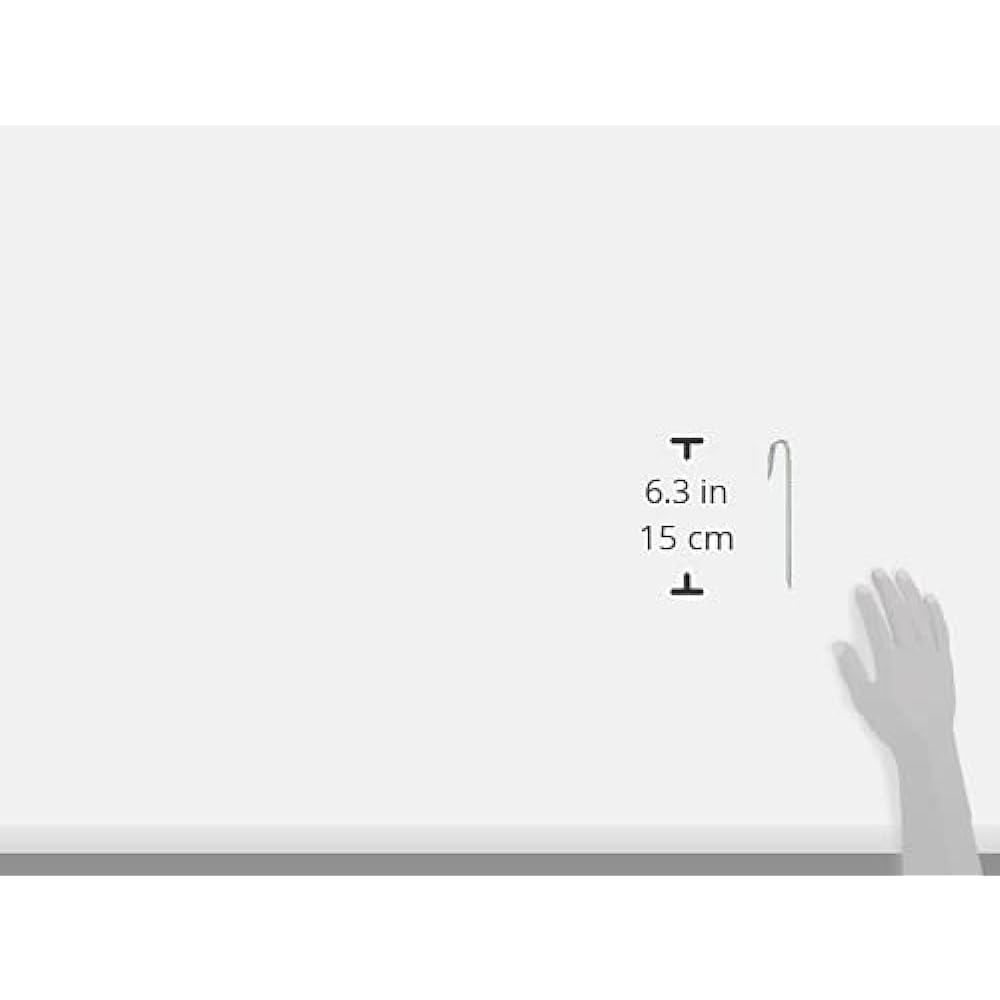 TOEI LIGHT Ground Rope Pile W15 Ground Maintenance 50 Pieces 1 Set 7mm x 15cm Steel (Chromate Plated Finish) G1591