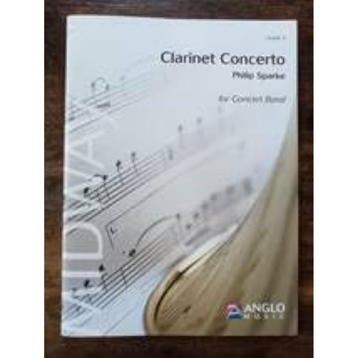 Philip Sparke: Clarinet Concerto for wind orchestra Full score for clarinet and band