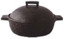 Hase Seito Hasen Bistro Steam Pot Black (Large) CK-31