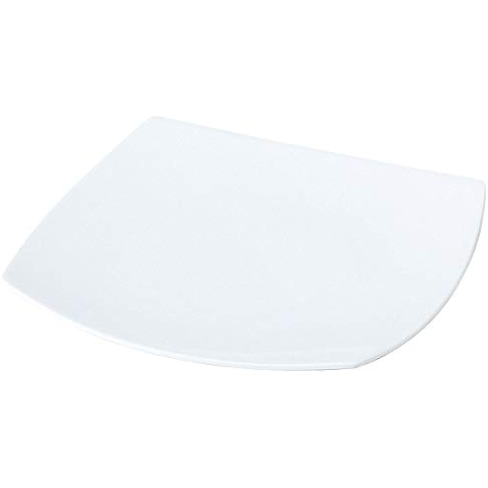 NARUMI Dinnerware Set Styles White Simple Square Set for 2, 6 Pieces, Microwave Warming, Dishwasher Safe, Gift Box Included 50481-23210