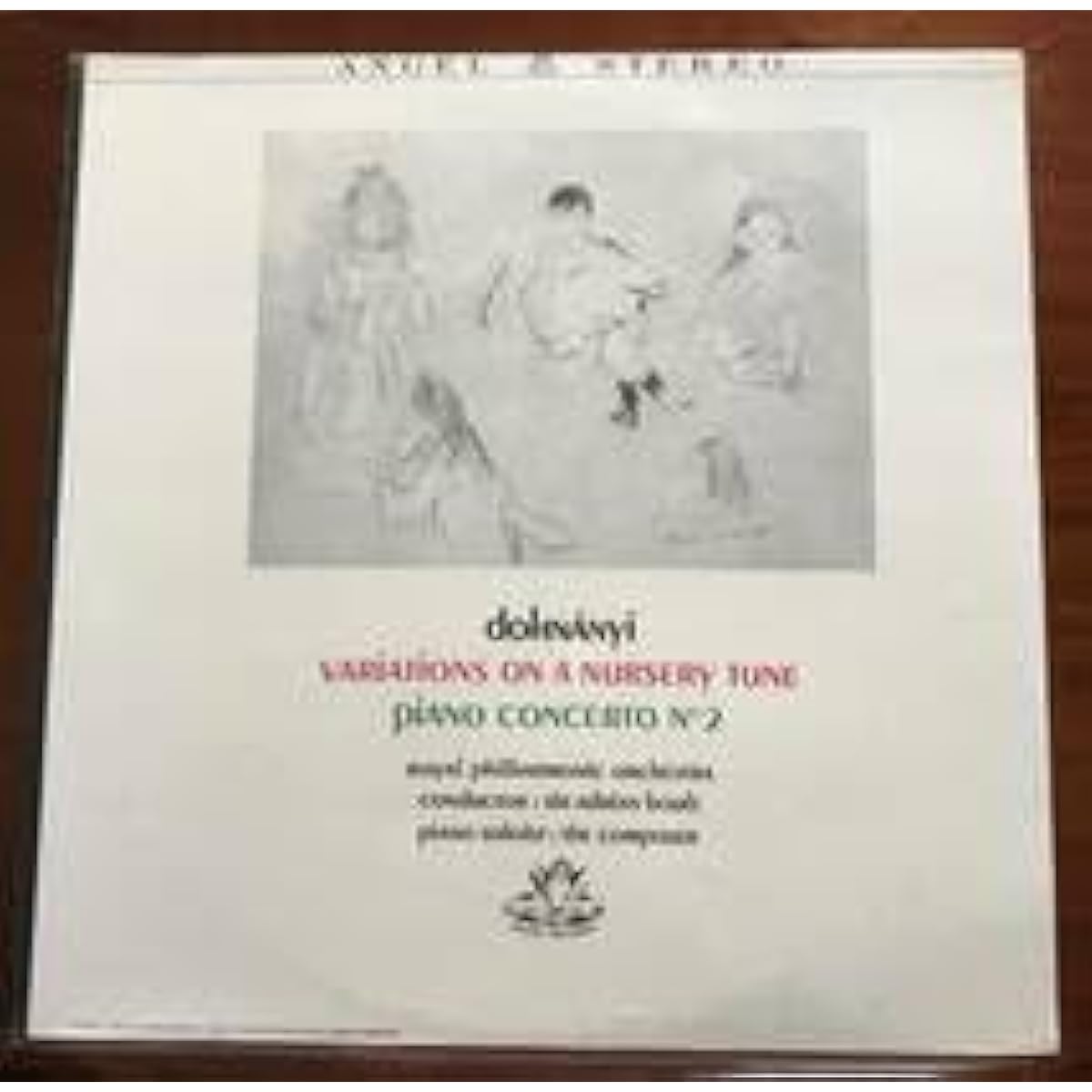 US ANGEL S35538 Ernö Dohnányi: Piano Concerto No. 2, Boult & Royal Philharmonic, US Press, Intense