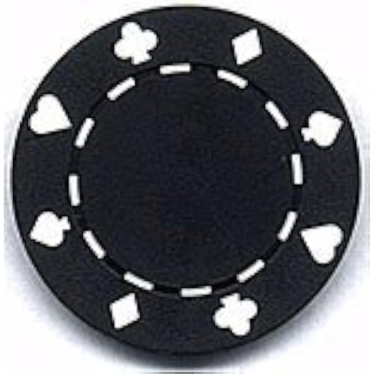 TMG Classic Suit Design 10 Poker Chip Sample Set with Bonus Chip Spacer