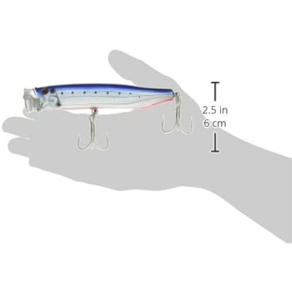TackleHouse Popper Contact Feed Diving Wobbler 135mm 42g Sardine Red Belly Slit HG #08 CFDW135 Lure
