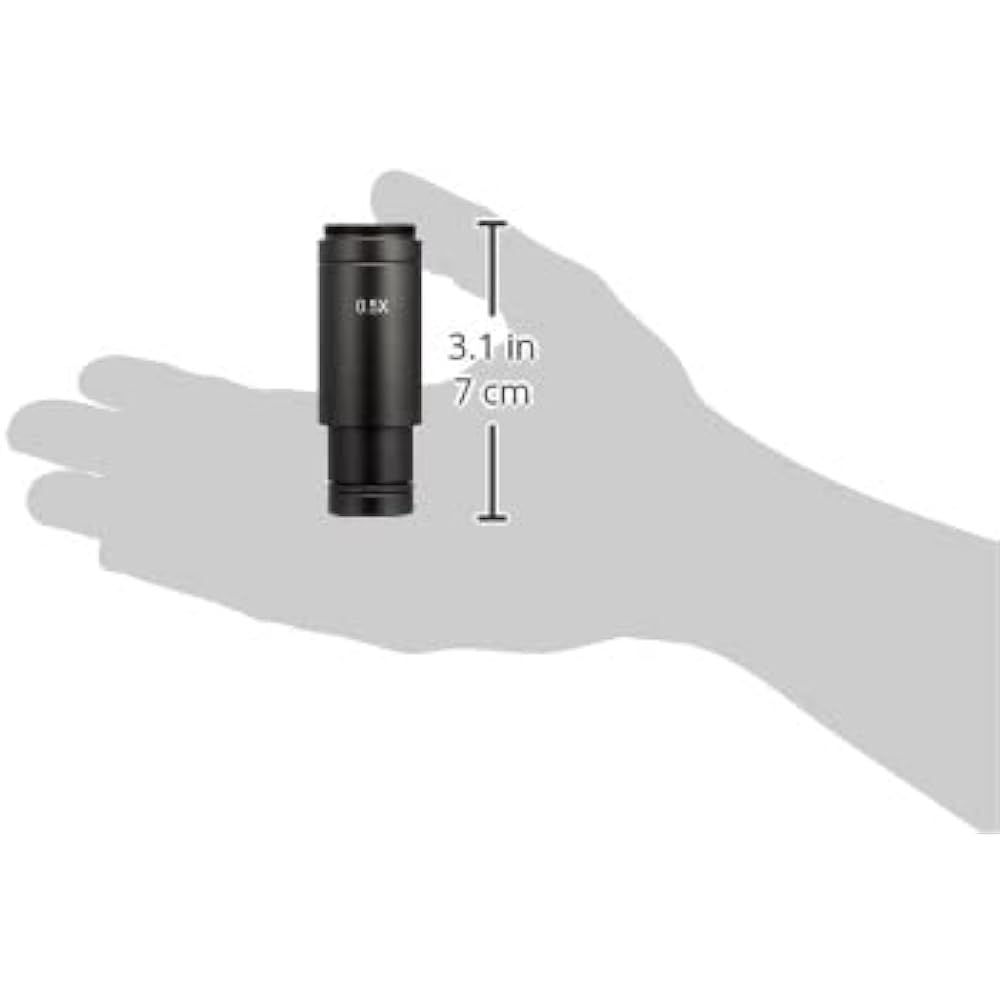 HOZAN Microscope Adapter Can connect C-mount camera to microscope Lens magnification 0.5x Compatible lens barrel: Inner diameter 23.2/30/30.5mmΦ L-845