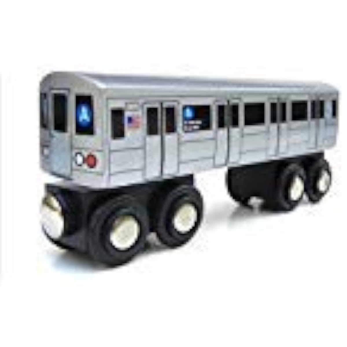 Munipals MP01-110A Wooden Subway Train New York City MTA NYC-A 8th Avenue Express Munipals