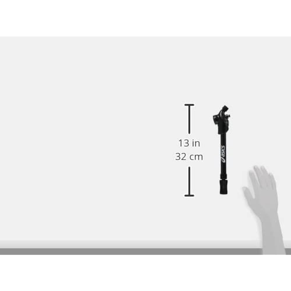 ASICS Baseball Bat Air Pump 3123A569 Black