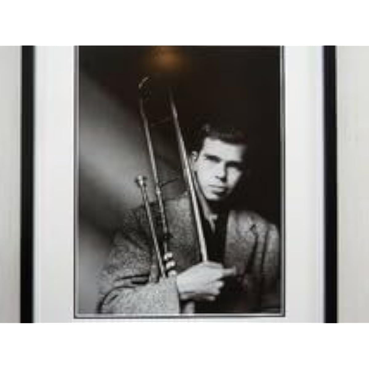 Bob Bromeyer/1960/Art Picture Framed/Bob Bromeyer/Jazz Trombone Great/Retro Vintage/Jazz Legend/Music