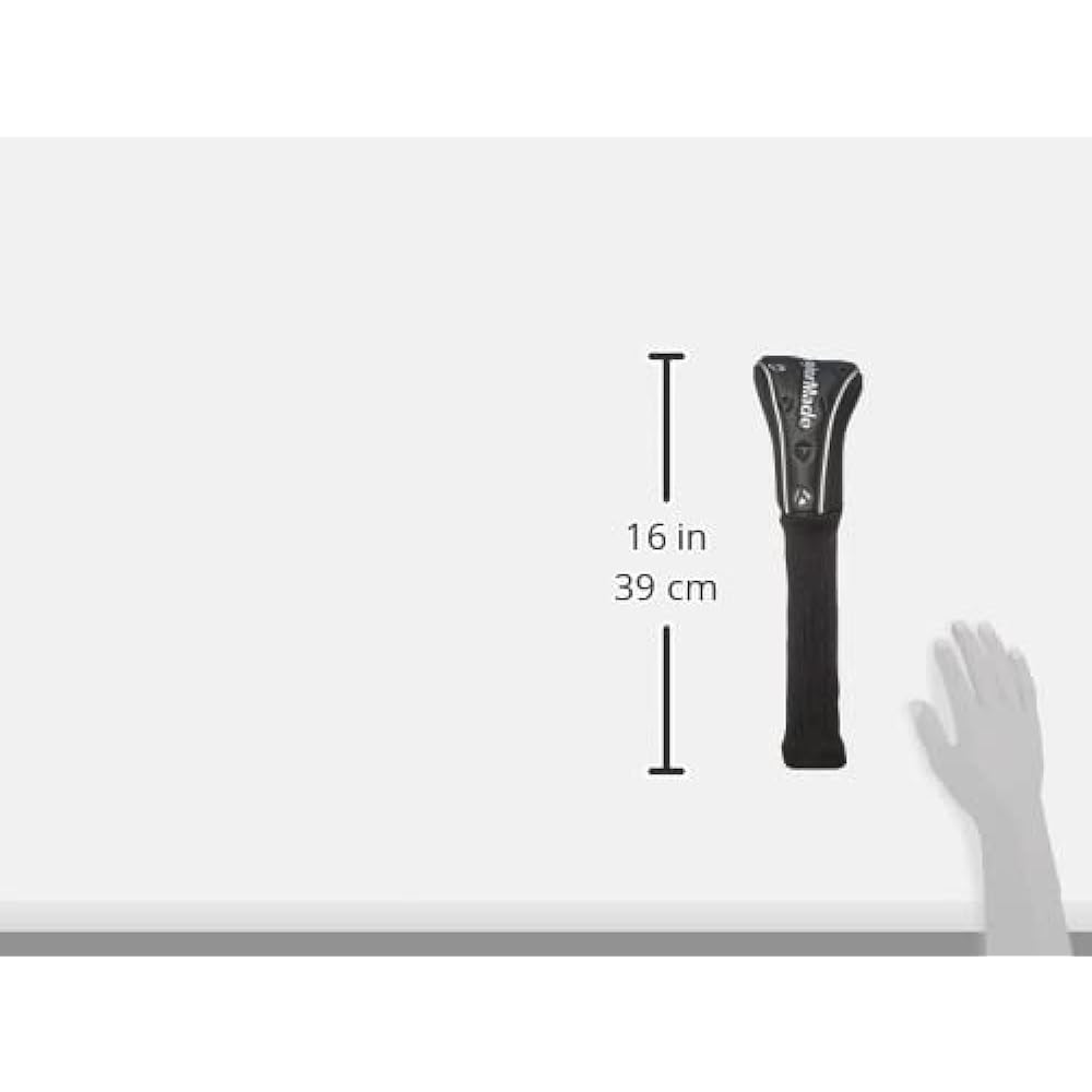 TAYLOR MADE Metal T Head Cover Fairway Wood Black Men's 21SS V95820