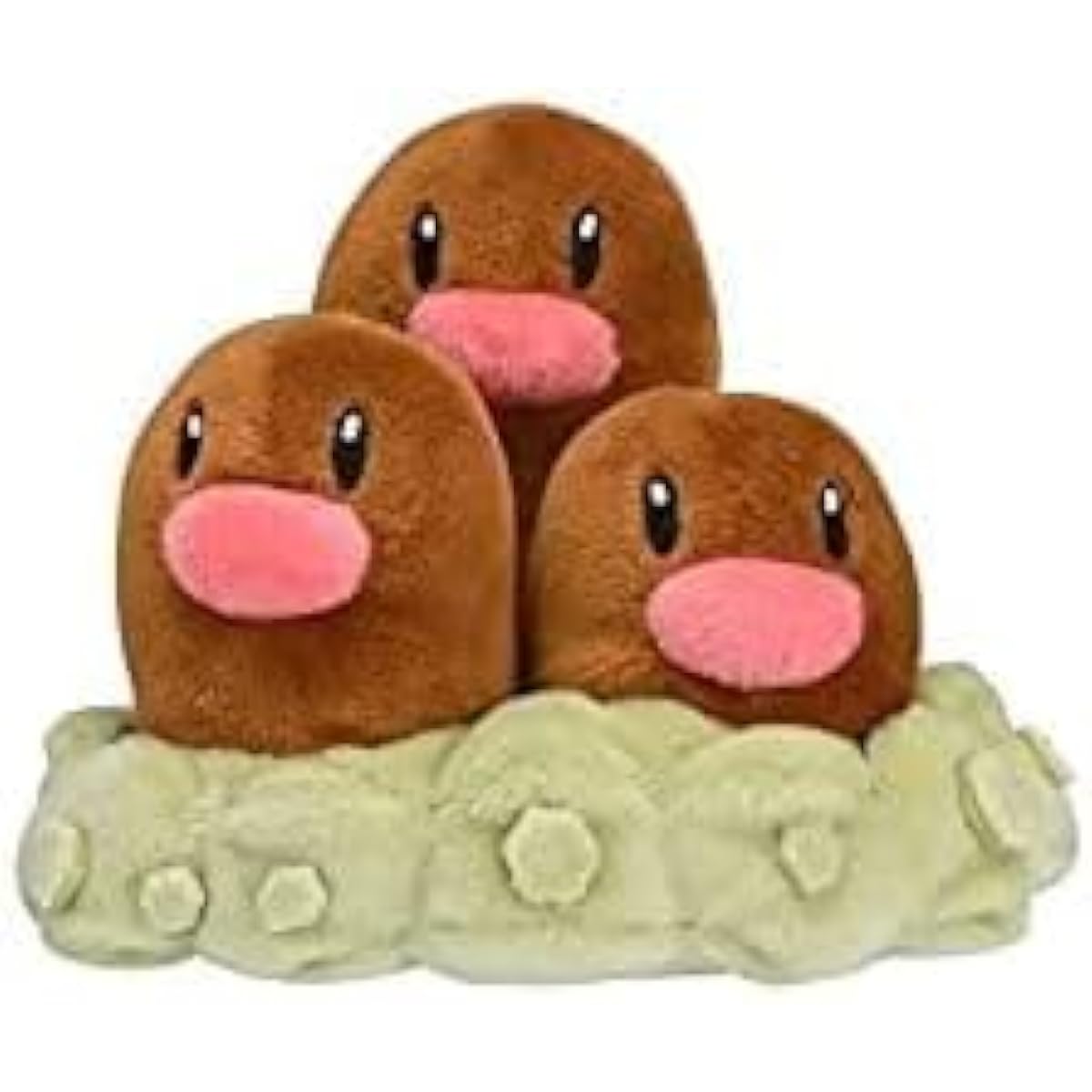 Pokemon Center: Dugtrio Sitting Cuties Plush Toy 5"