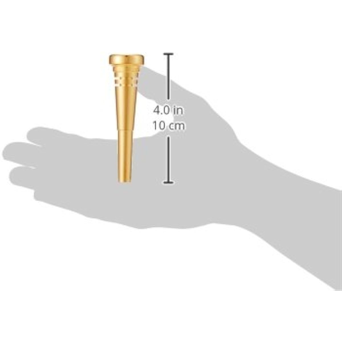 Best Brass Trumpet Mouthpiece 9E Gold Plated Finish