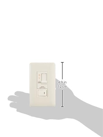 Panasonic Full Color Mood Switch B Single-Cut Incandescent Light Control Slide Type 400W Single-Cut Switch with Modern Plate WNP576143