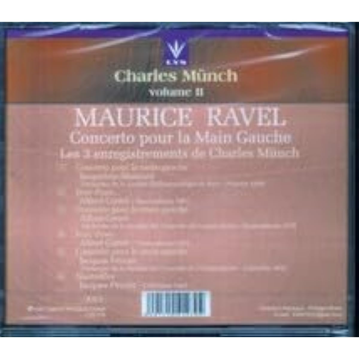 Ravel Piano Concertos Blanchard-Fevrier-Cortot-Munsch DANTE LYS270