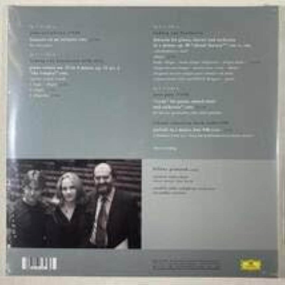 2LP Helene Grimaud Beethoven Piano Sonata No. 17 Tempest Choral Fantasy Bach Prelude Helene Grimaud
