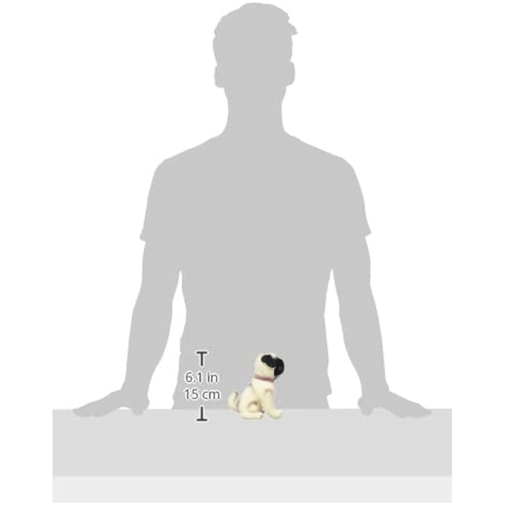 Pug Little Rielou 15cm stuffed toy