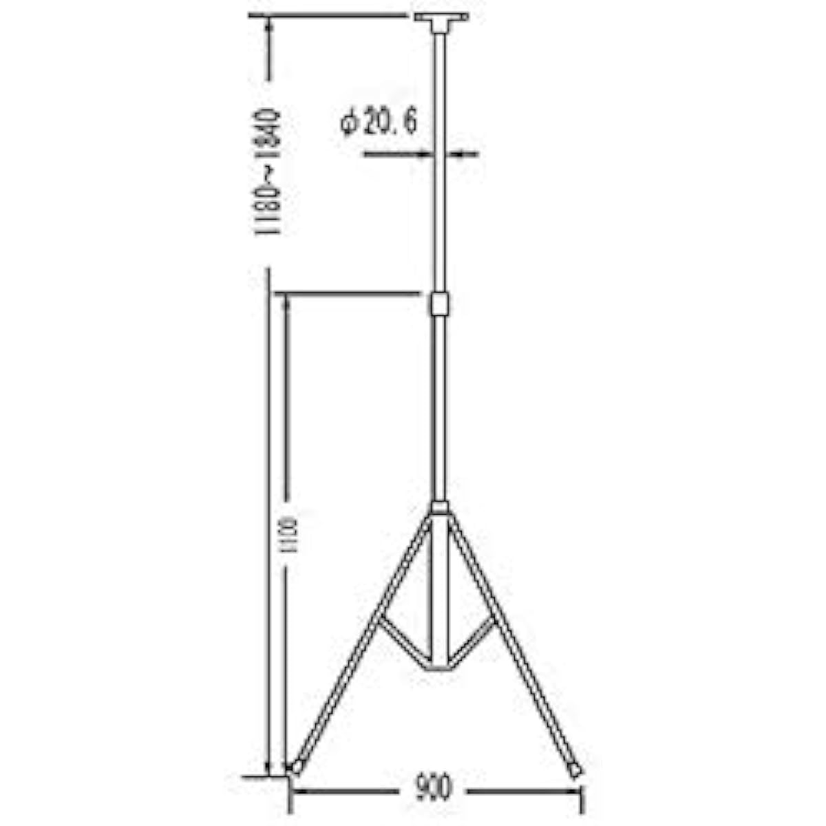 OHASHI Speaker Stand SPS250