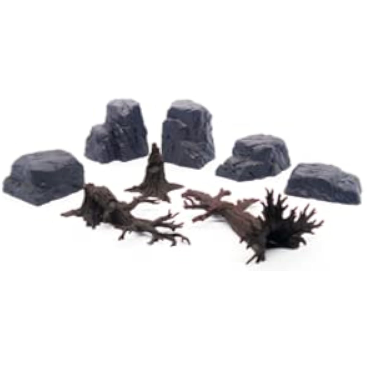 Monster Scenery Bundle Injection Color Molding Rock Hills and Broken Ground Bundle (2 Items)