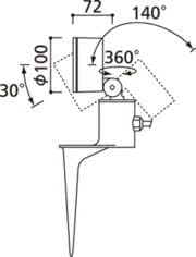 Orderic LED Spotlight Bulb Separate Packaging OG264054LR