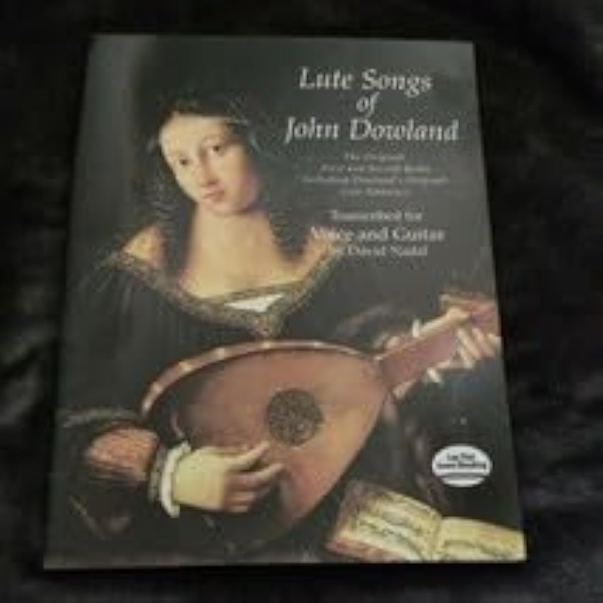 John Dowland Lute (TAB) Guitar Voice Score Imported Music Easy Payment Waterproof Packaging -
