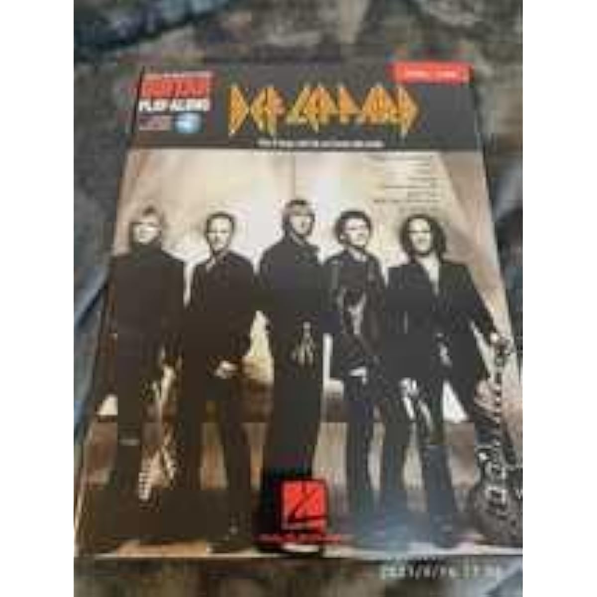 Def Leppard Guitar score (TAB, audio download included)