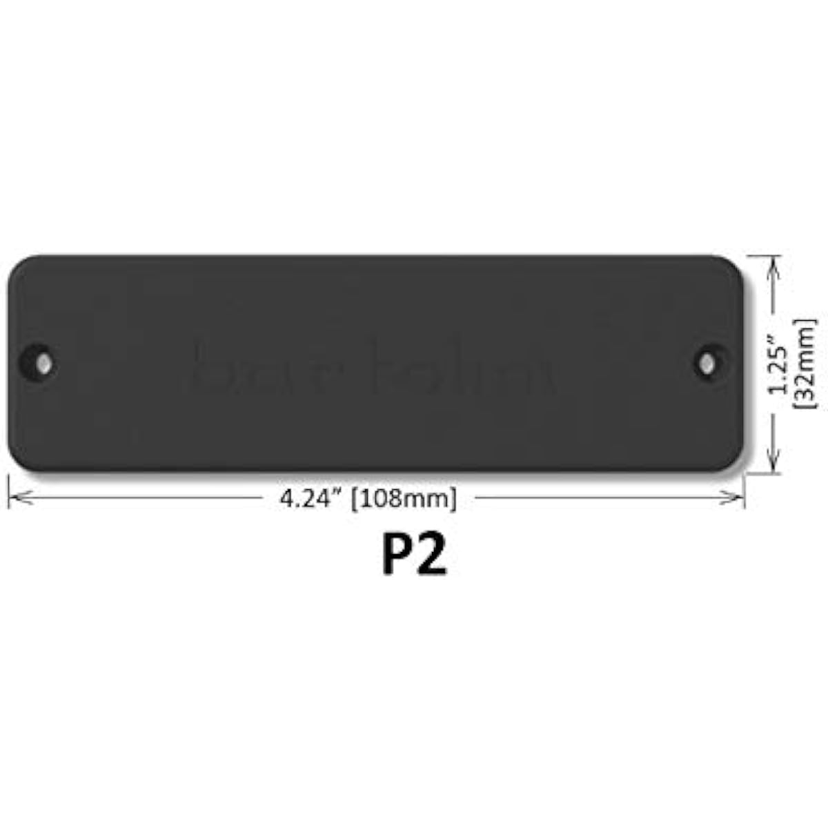 BARTOLINI Bass Pickup P25CBC-B