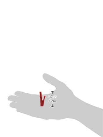 Sato Parts Bagworm Clip Power Clip that is easy to grasp and hard to remove C-100-CR (cover red) Sales unit: 25 pieces