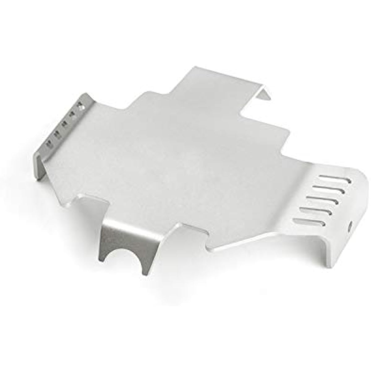 Raidenracing Stainless Steel Skid Plate Center Chassis Protector for Traxxas TRX-4 Defender Trail Crawler Defender Bronco