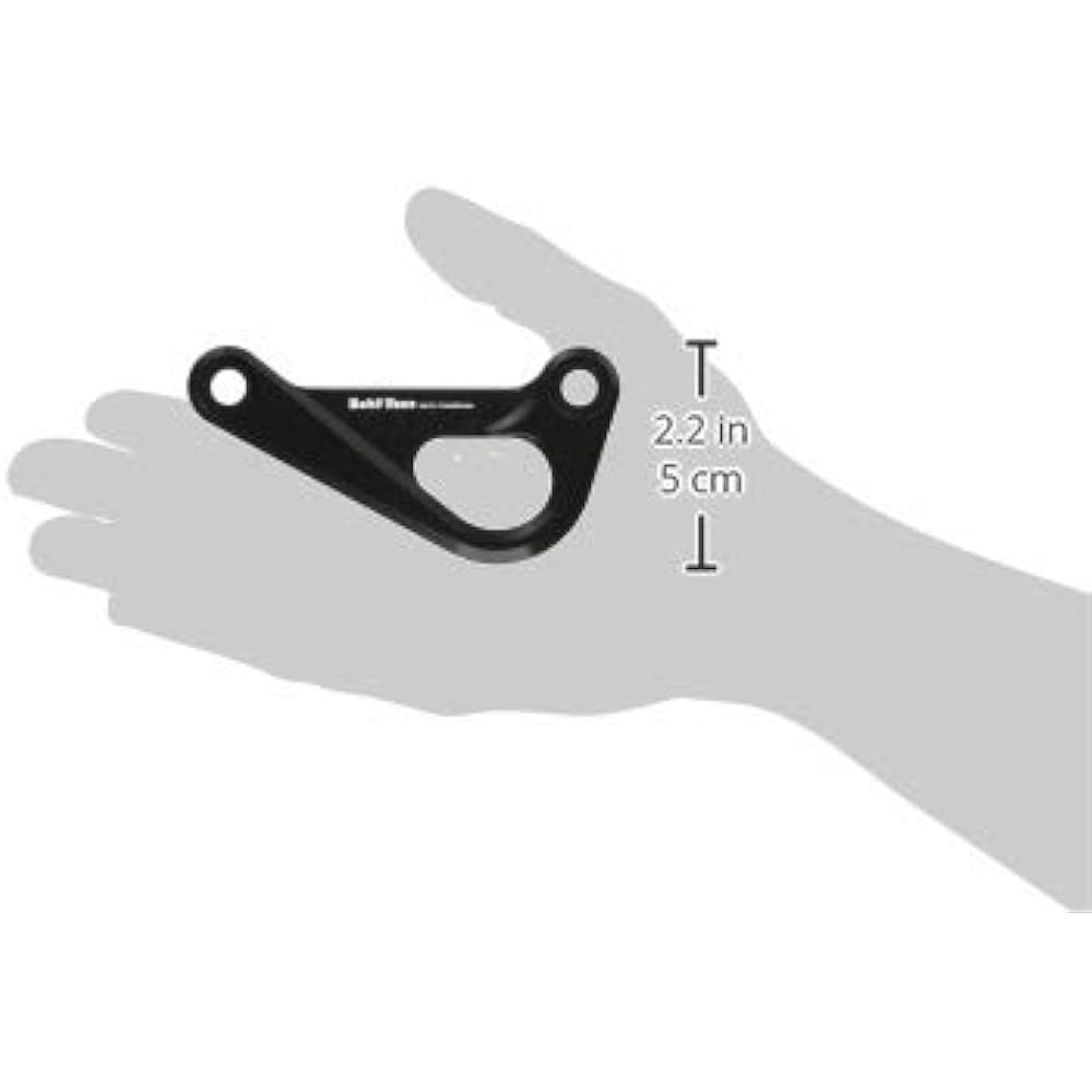 BABY FACE Racing Hook Left Side Aluminum Black S1000RR, S1000R(10-17) 005-FBM01BKL