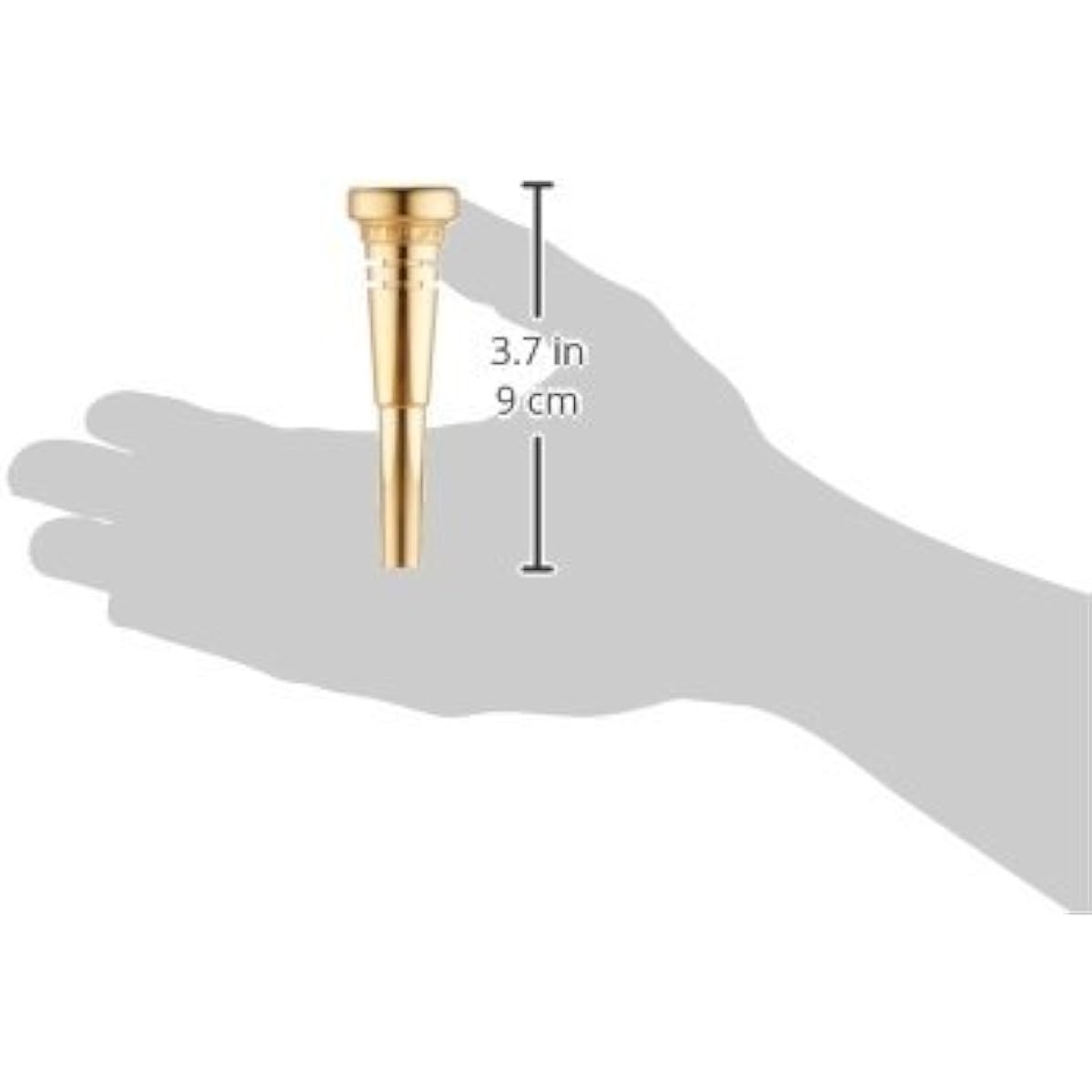 Best Brass Trumpet Mouthpiece 7D Gold Plated Finish