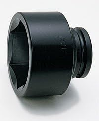 Yamashita Industrial Research Institute (Ko-ken) Impact Socket Hexagon 18400M-58 Drive Angle: 25.4 x 58 x Total Length: 75mm