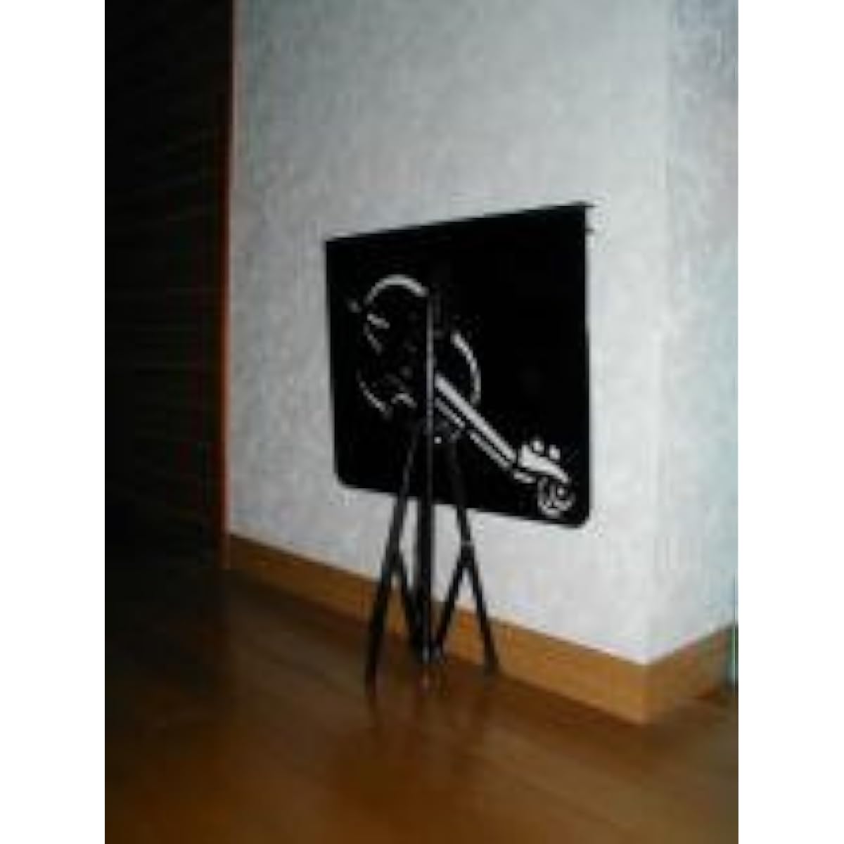 Cello design cut-out music stand