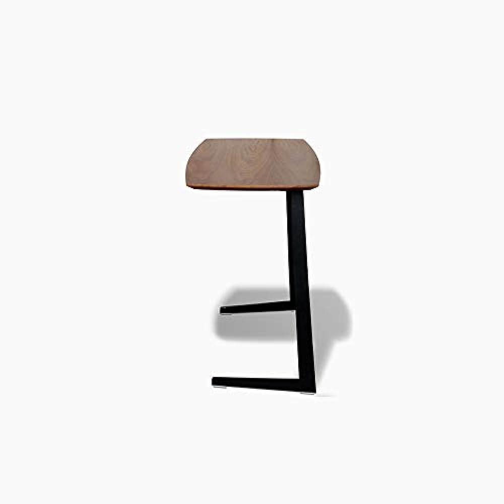 Gart Side Table Brown Width 80cm Faye