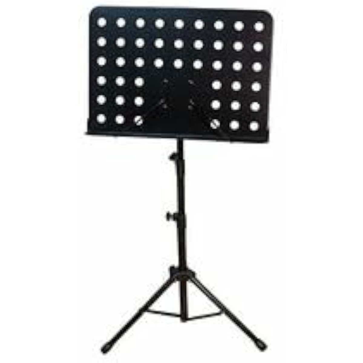 Music stand, height and angle adjustable, matte black (music stand)