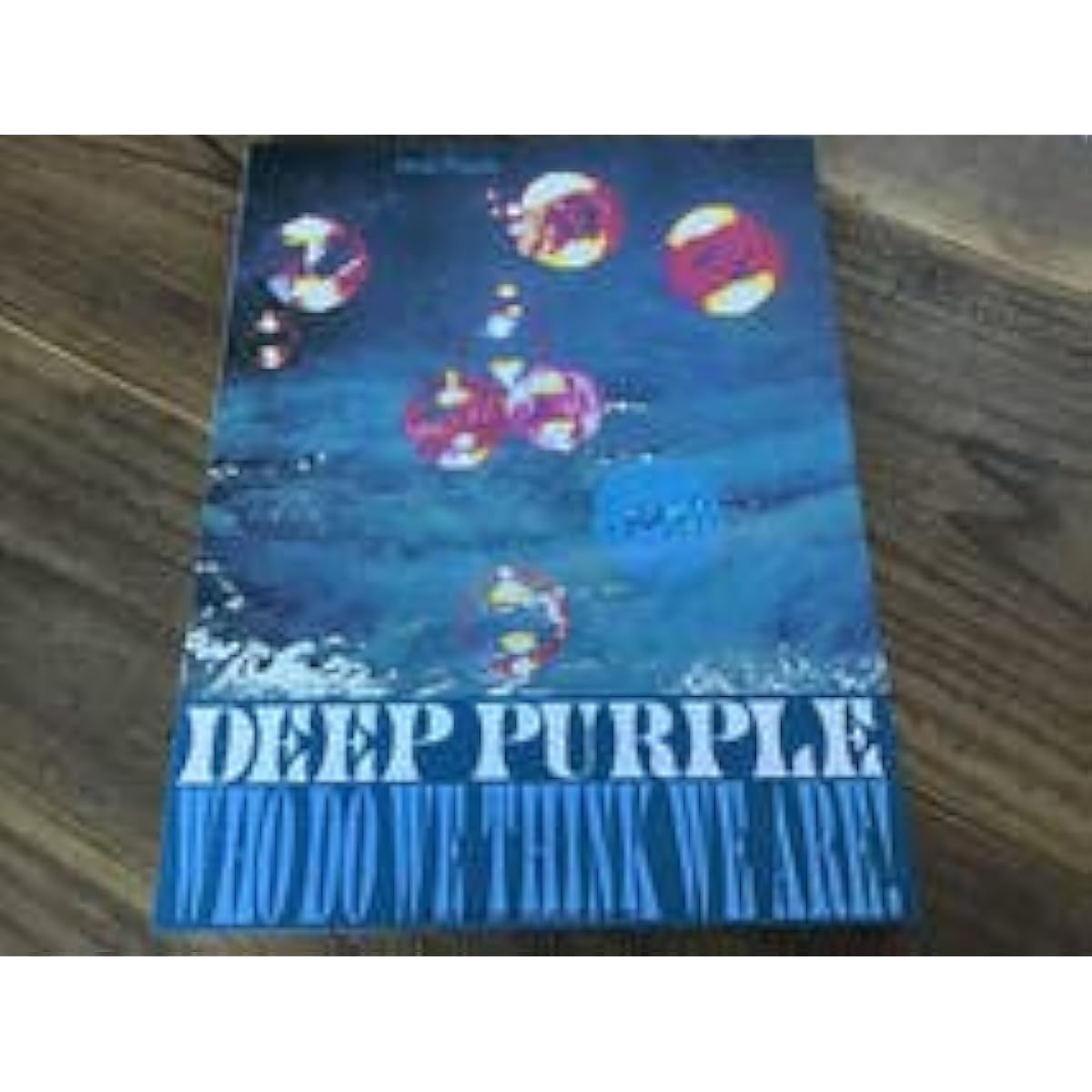 S New Old Sheet Music Deep Purple Purple Portrait Tab Band Score