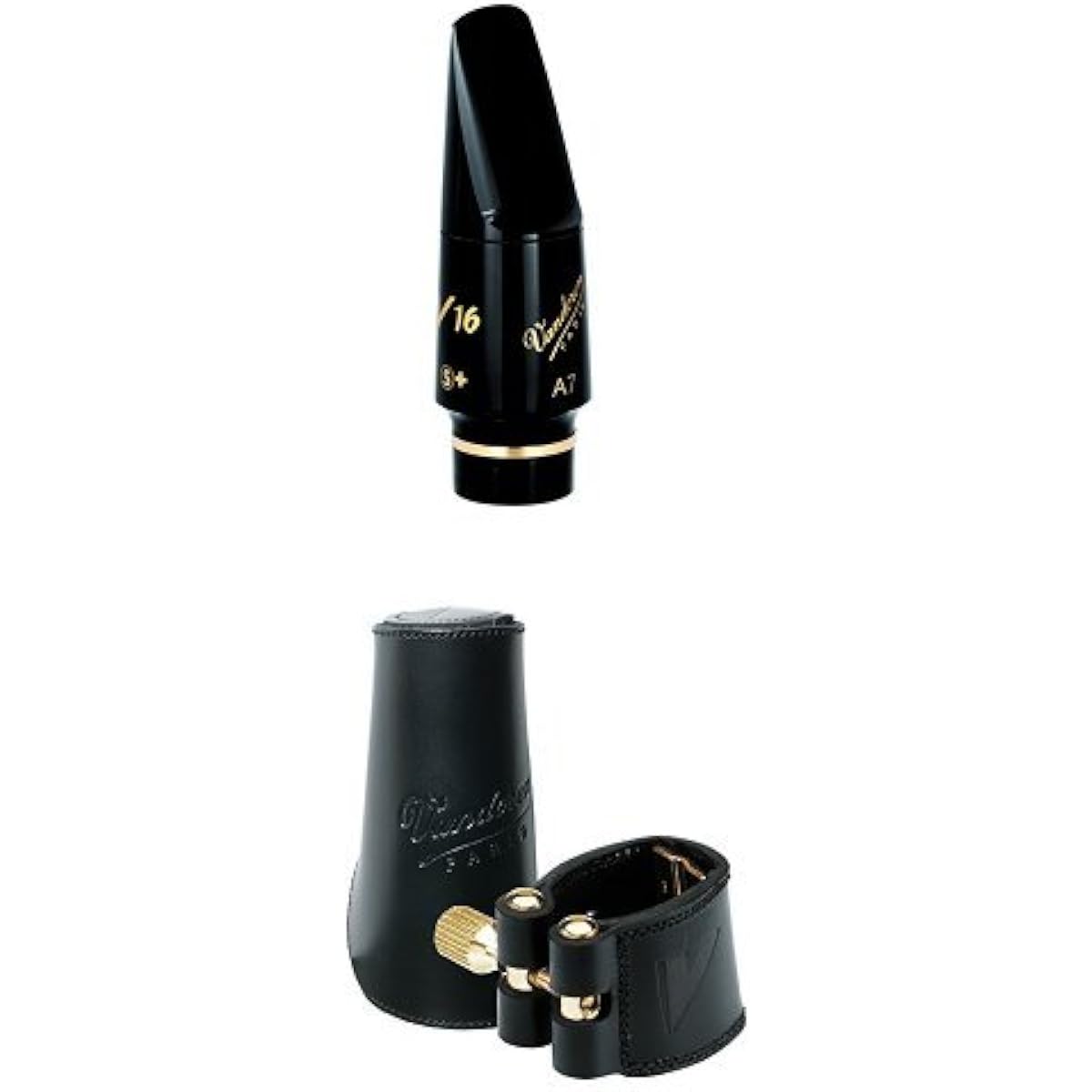 Vandoren Alto Saxophone Mouthpiece "V16 A7 S+" & Ligature "Optimum" Set
