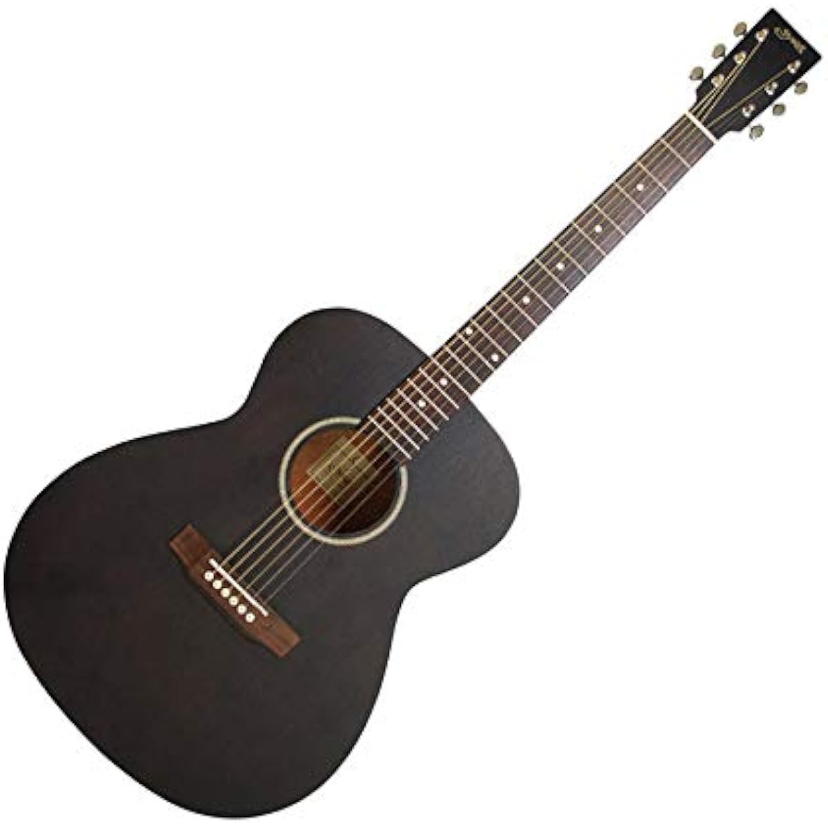 S.Yairi YF-04/BK Black Acoustic Guitar Beginner Set 12-piece Set Folk Guitar Limited Series S Yairi