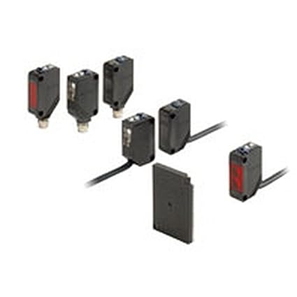 omron Photoelectric sensor with built-in amplifier (small) Retroreflective type Cord extraction type Detection distance 2m NPN output (E3Z-B62 2M)
