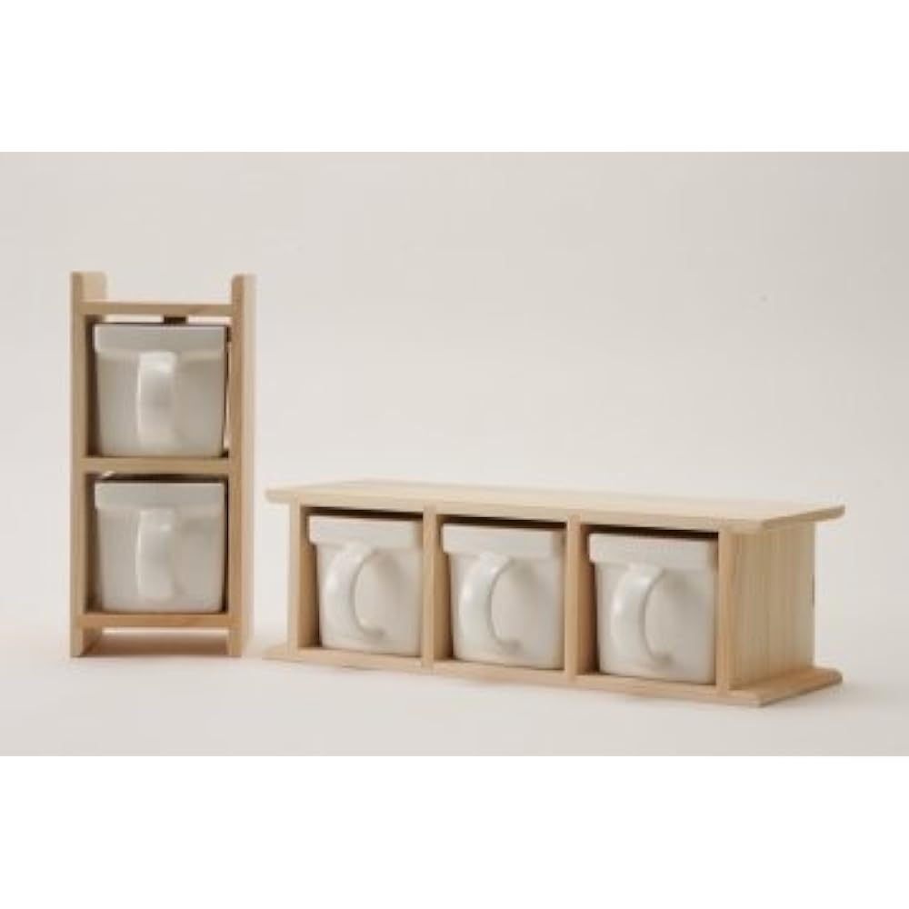 TOSARYU/Hinoki canister 2 tiers