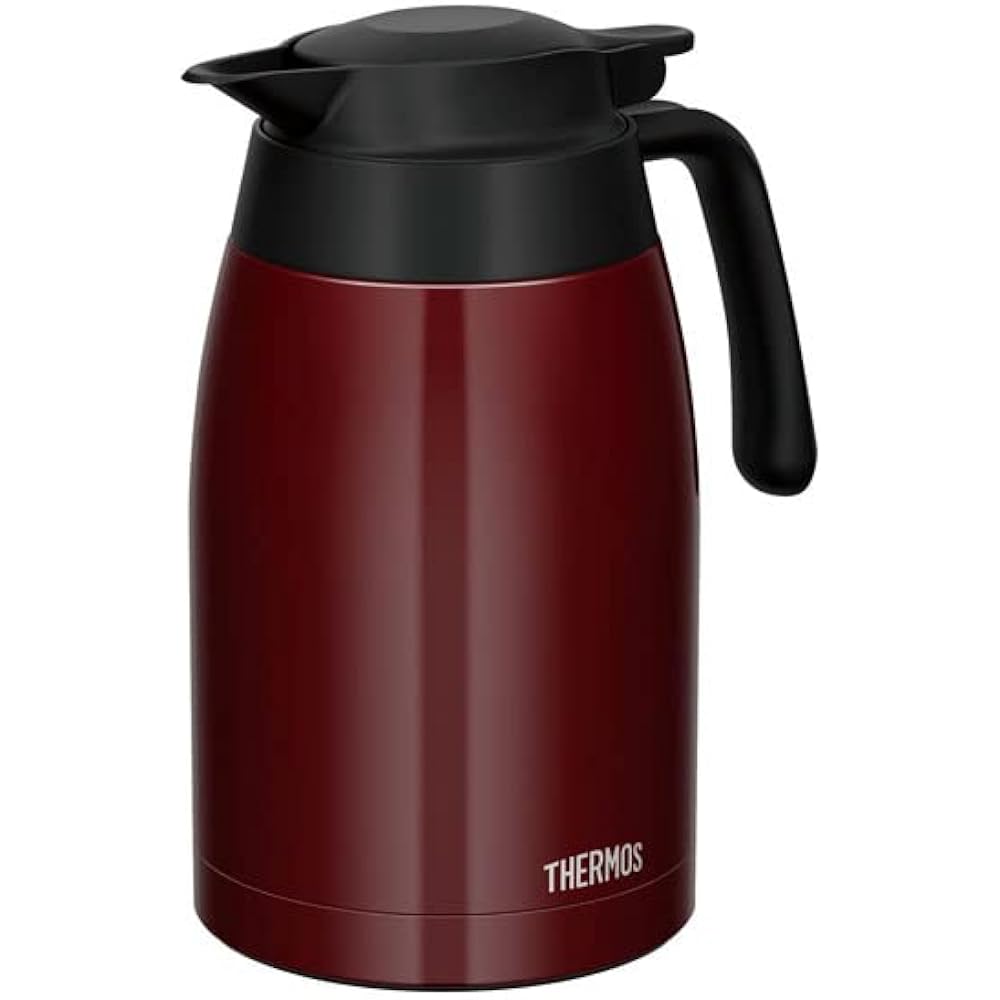 TKG THERMOS Vacuum insulation ST pot TTC-1500 black (1.5L) compatible with thermos cleaning machines