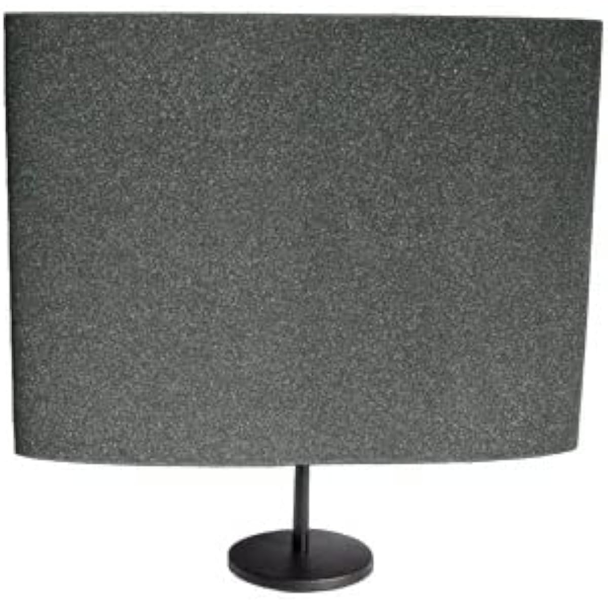 AURALEX Sound-absorbing material for streaming, set of 2, stand included, charcoal gray, DeskMAX Home Office