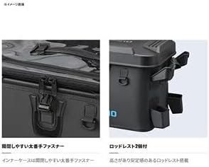 SHIMANO Rod Rest Boat Bag (Hard) 27L BK-007T Gray