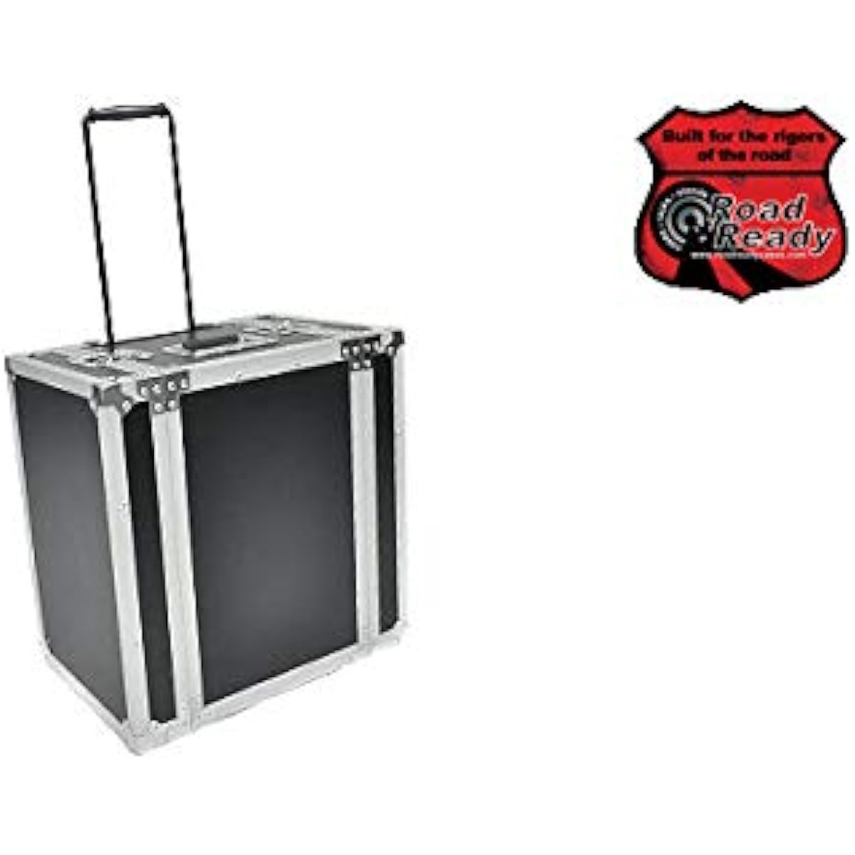 ROADREADY 6U Rack Case with Carrying Handle and Casters RR6UEDHW