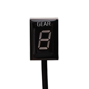 Speed Display Meter Motorcycle 1-6 Speed Gear Indicator Waterproof LED Display For Yamaha YZF-R1 YZF-R6 FZH150 FZ-16 FZ6 XT660 FZ1 FZ8 MT01TDM900
