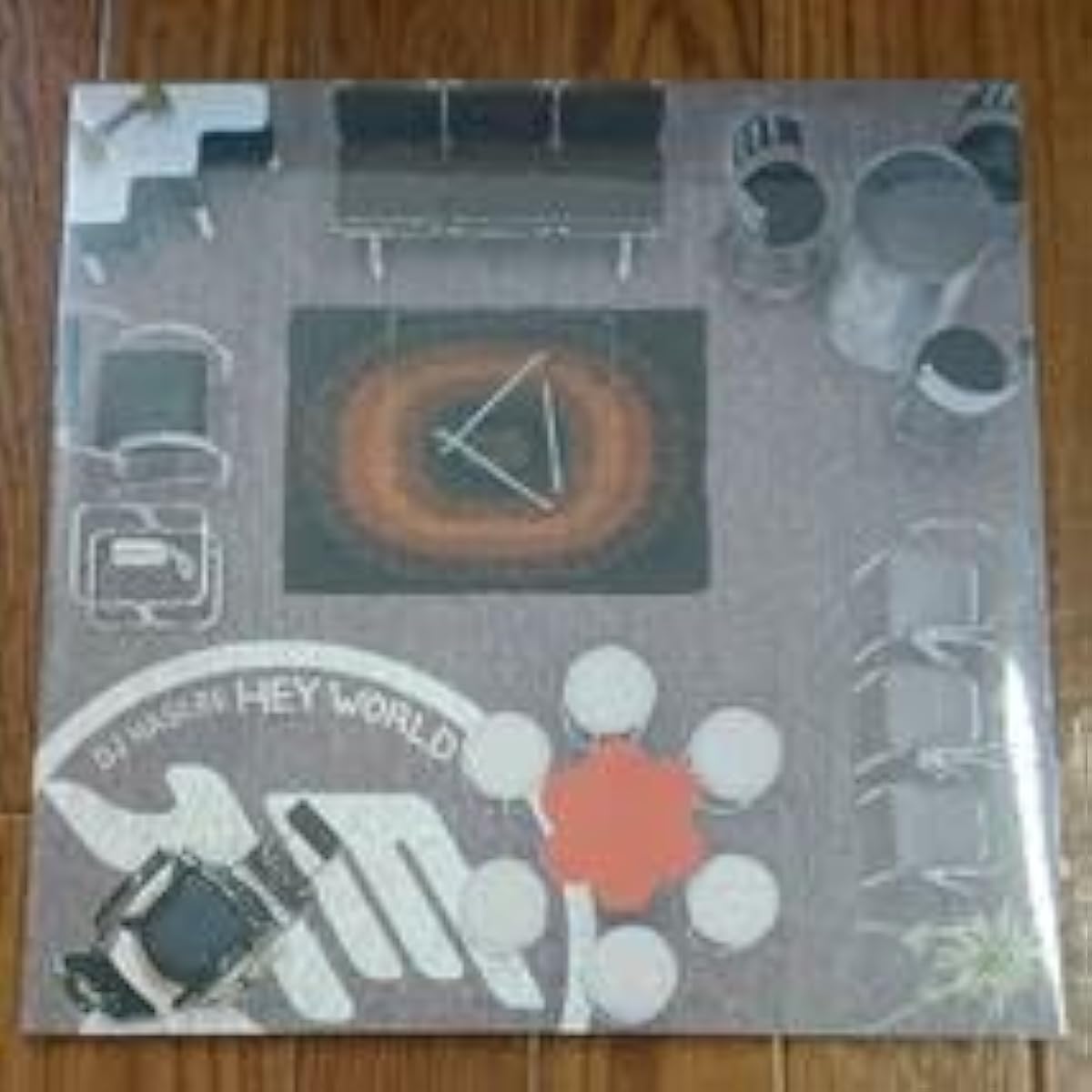 ・Shielded disc DJ HASEBE HEY WORLD 2-disc record Japanese rap with special guest appearances