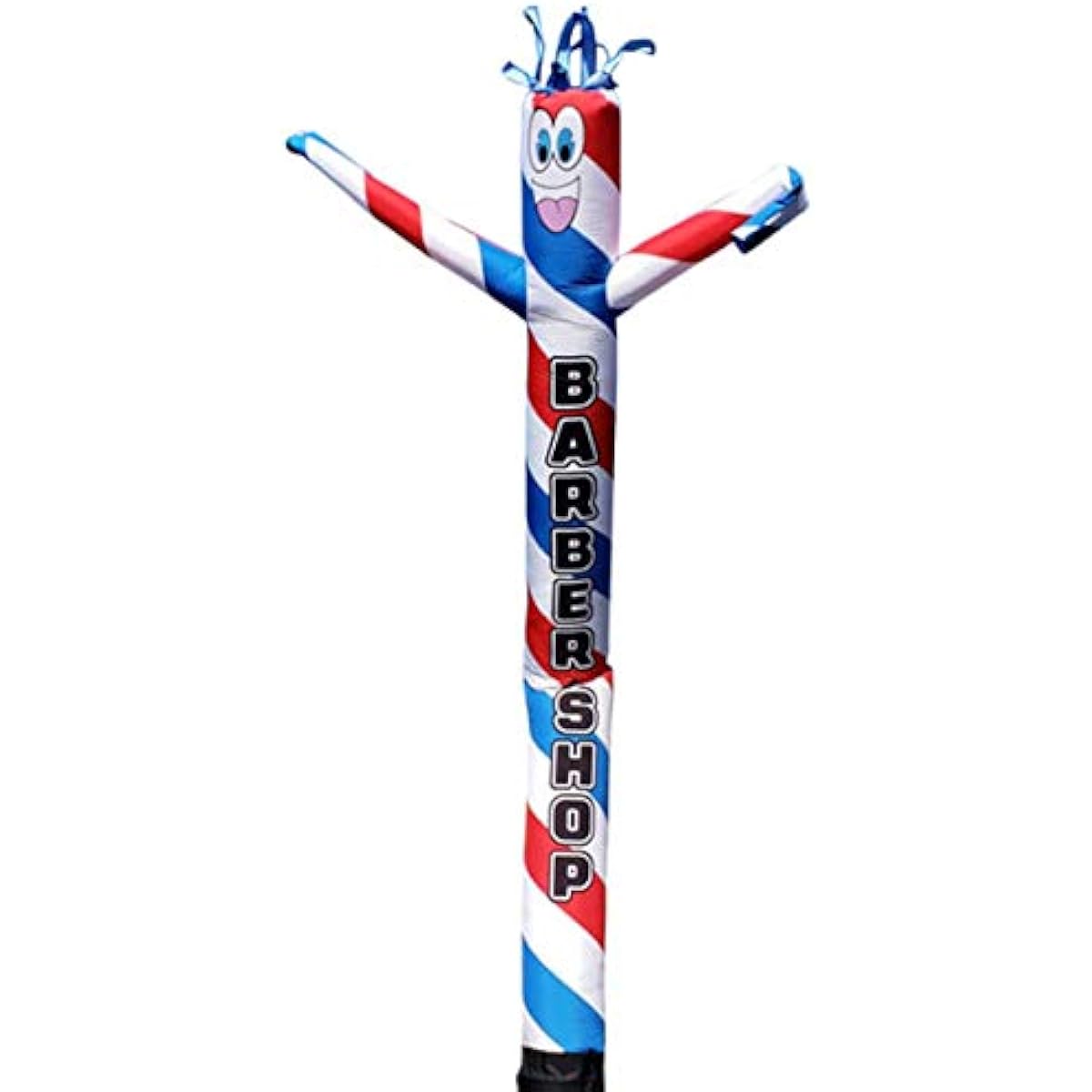 Barber Shop 20ft Tall Inflatable Tube Man Aerodynamic Dancing Puppet Man for Outdoor Advertising Replacement Dancer Only