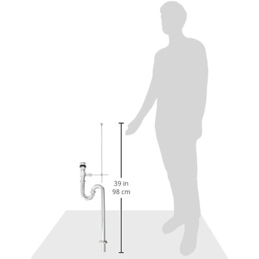 TOTO floor drain fitting (32mm, S trap, pop-up) T7S12