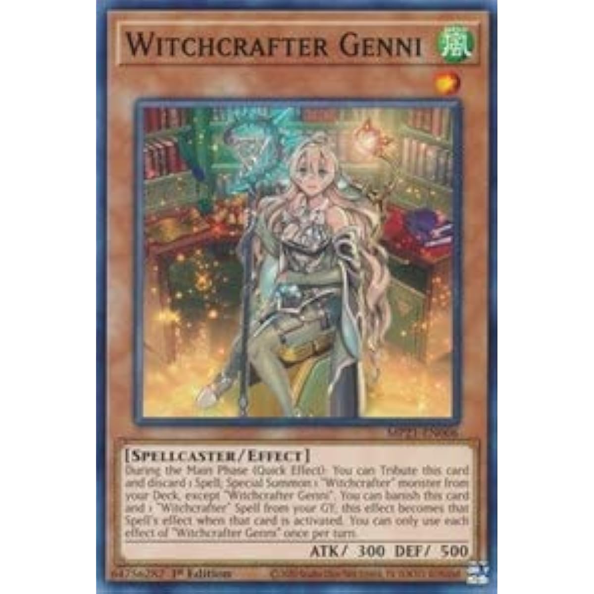 Witchcrafter Genni - MP21-EN006 - Common - First Edition