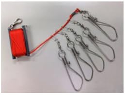 KAZAX Stringer Set with Rope STS-1251 Red
