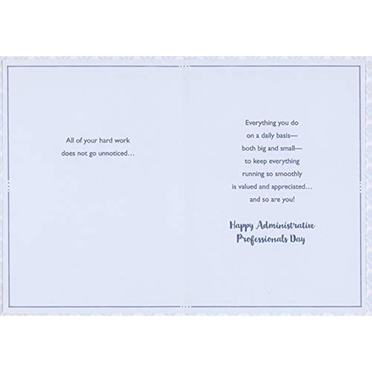 Designer Greeting Card Clean and Organized Desk Management Professional Day Card