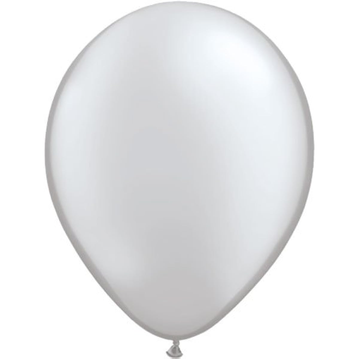 Set of 50 Metallic Silver 16" Latex Balloons